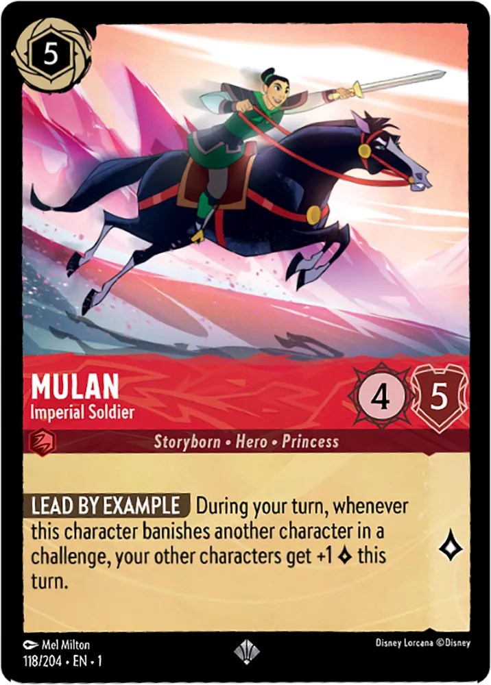 Disney Lorcana: Mulan - Imperial Soldier card image