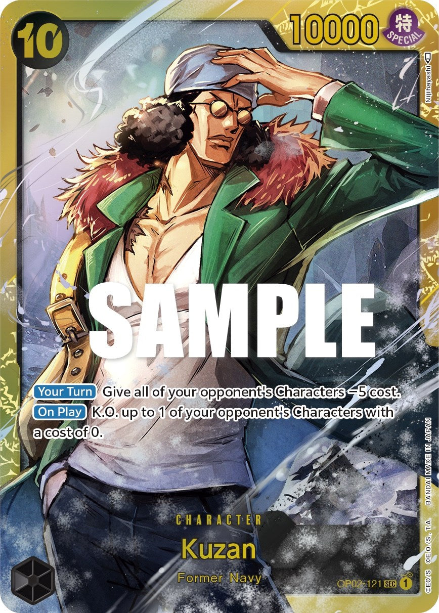 One Piece Card Game: Kuzan (121) card image