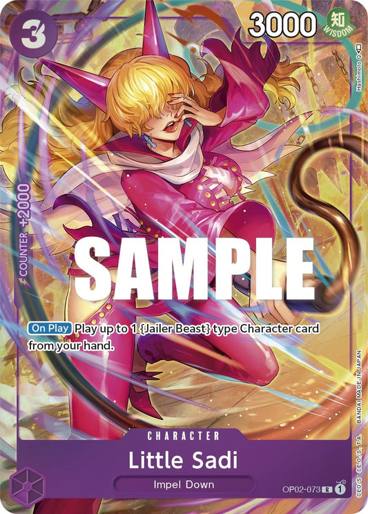 One Piece Card Game: Little Sadi (Alternate Art) card image