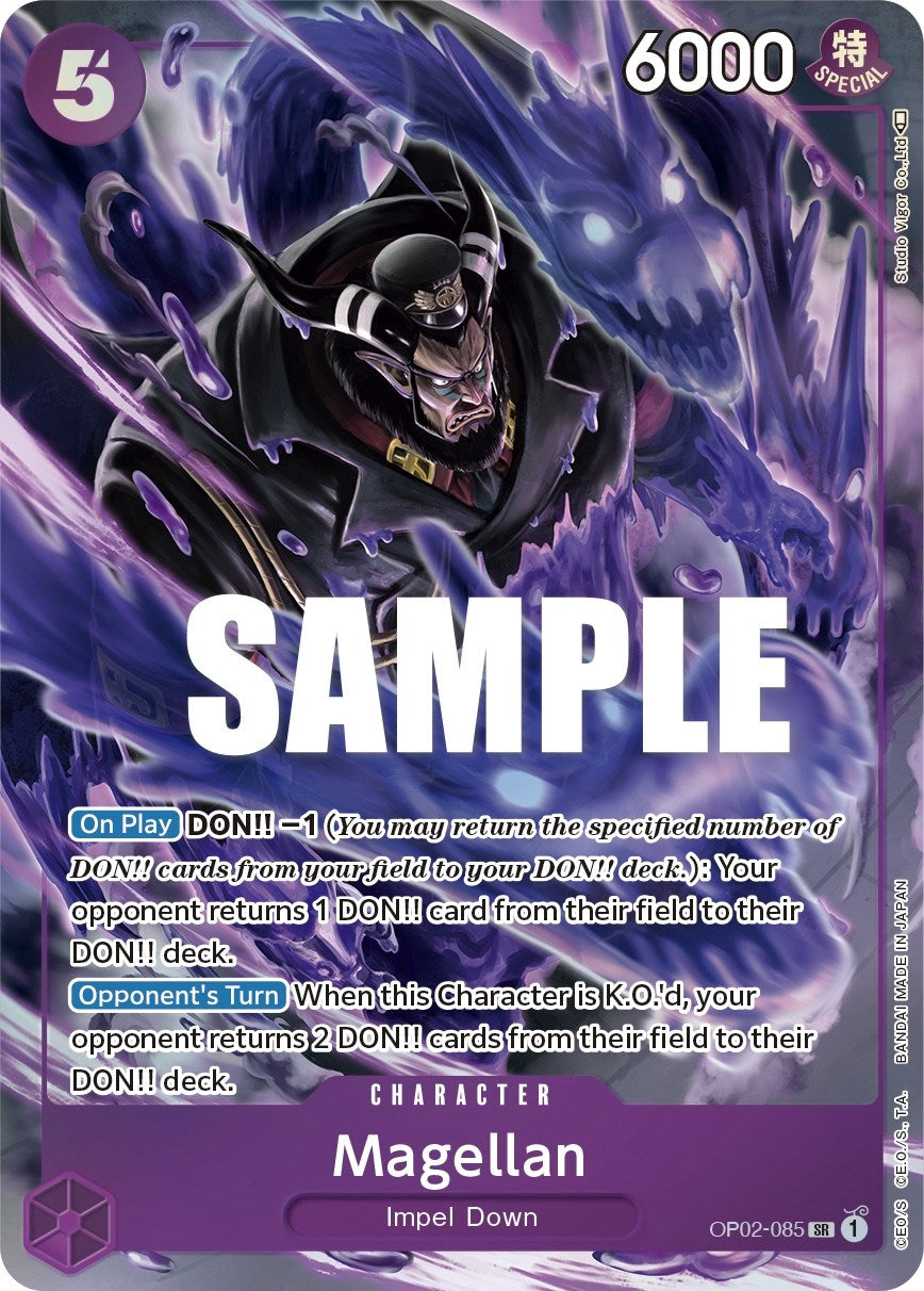 One Piece Card Game: Magellan (085) (Alternate Art) card image