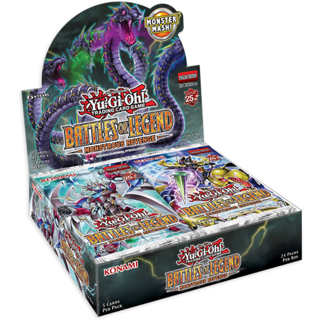 YuGiOh: Battles of Legend: Monstrous Revenge Booster Box image