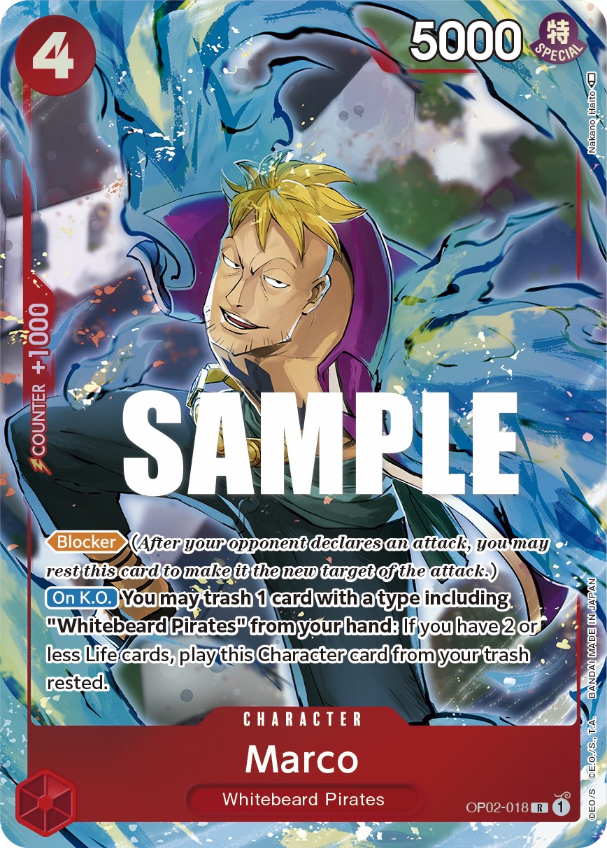 One Piece Card Game: Marco (Alternate Art) card image