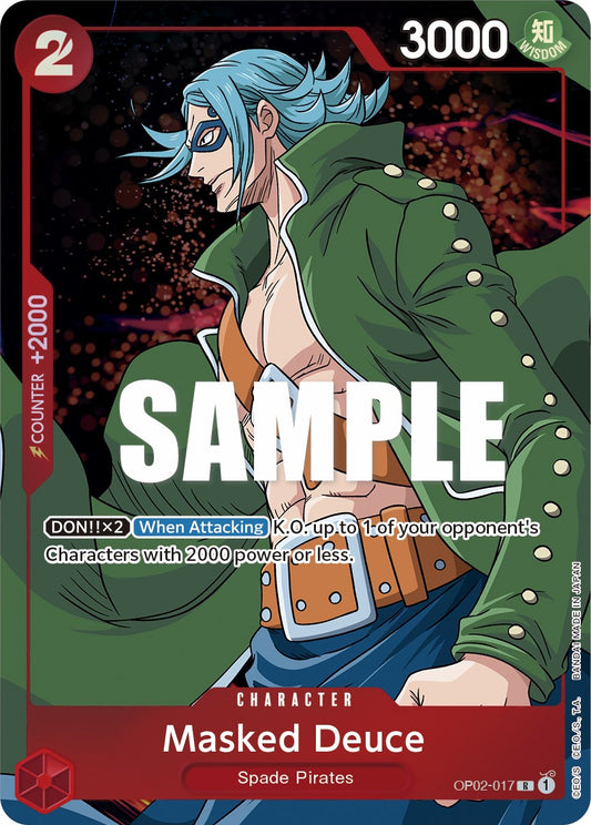 One Piece Card Game: Masked Deuce (Alternate Art) card image