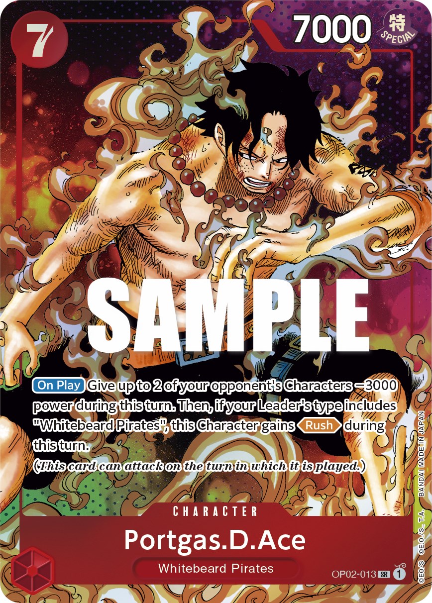 One Piece Card Game: Portgas.D.Ace (Parallel) card image