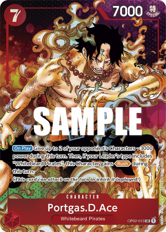 One Piece Card Game: Portgas.D.Ace (Parallel) card image