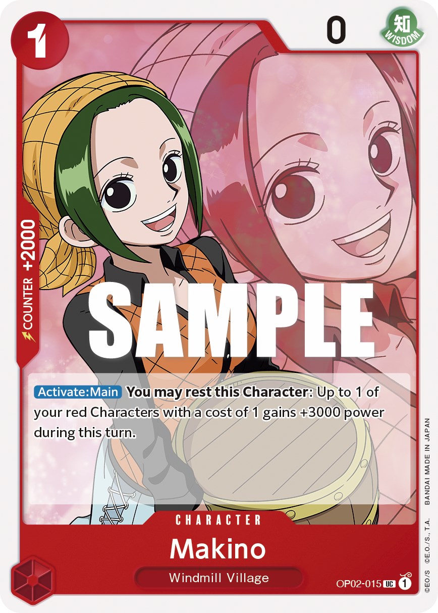 One Piece Card Game: Makino card image