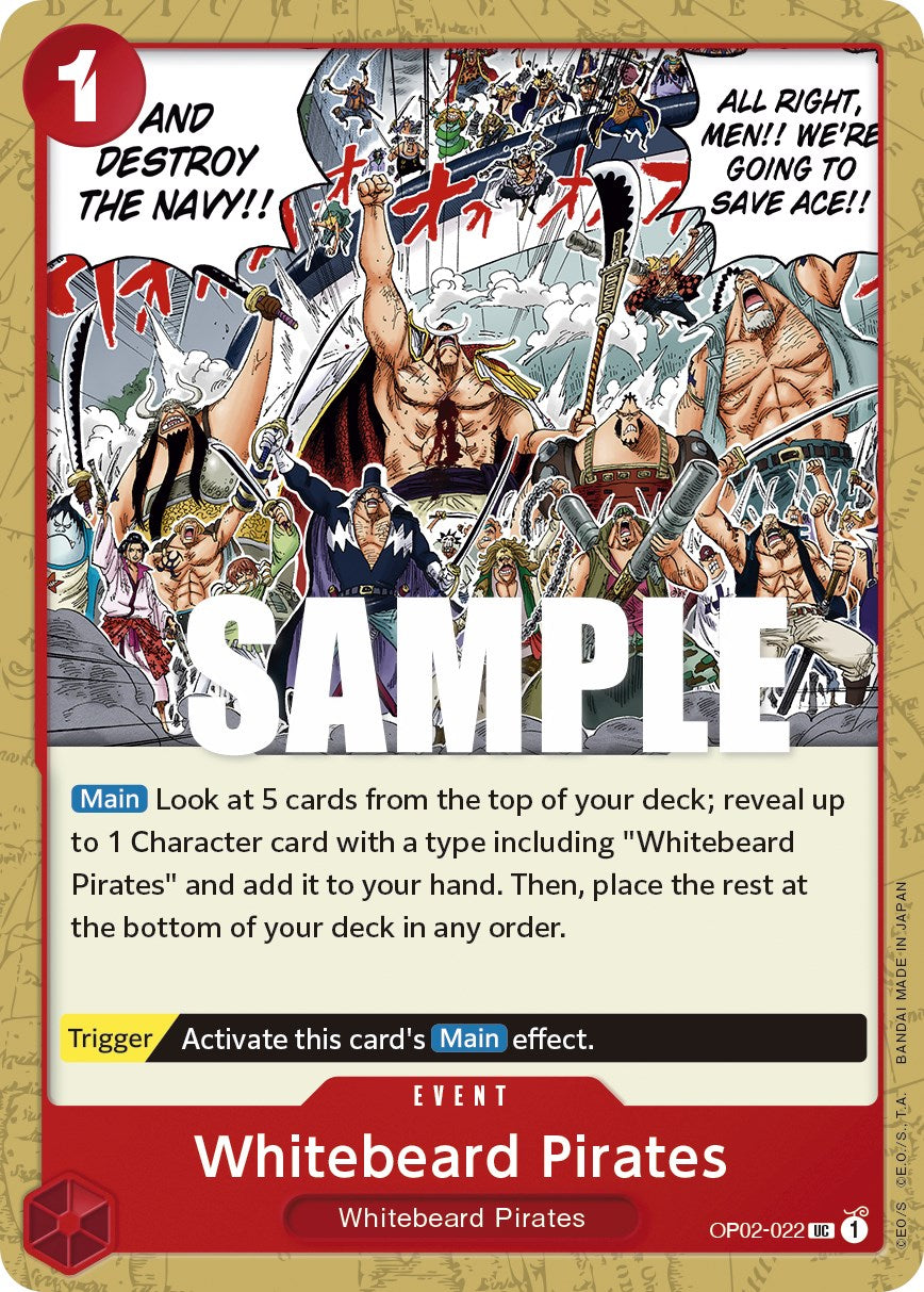 One Piece Card Game: Whitebeard Pirates card image