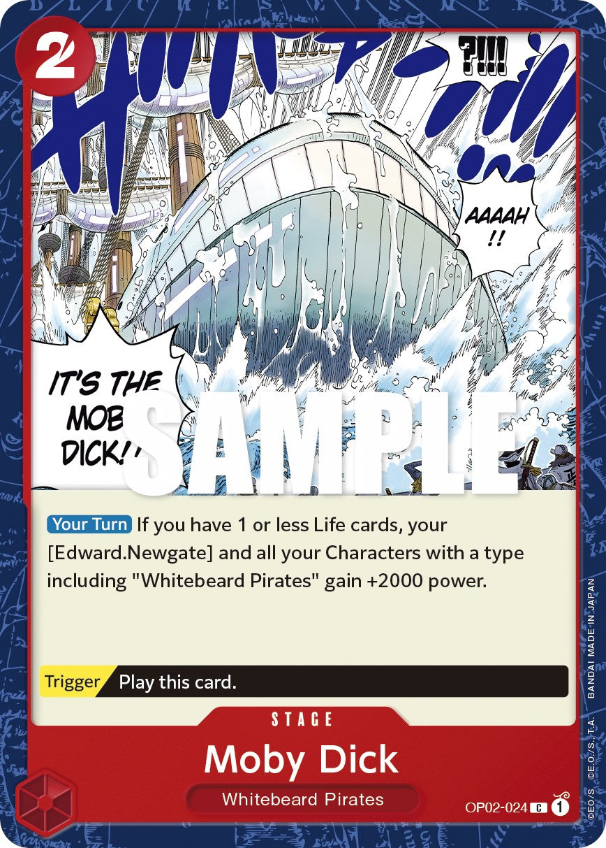 One Piece Card Game: Moby Dick card image