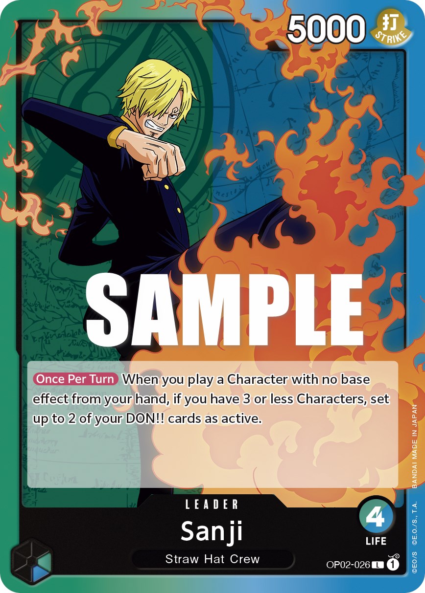 One Piece Card Game: Sanji card image