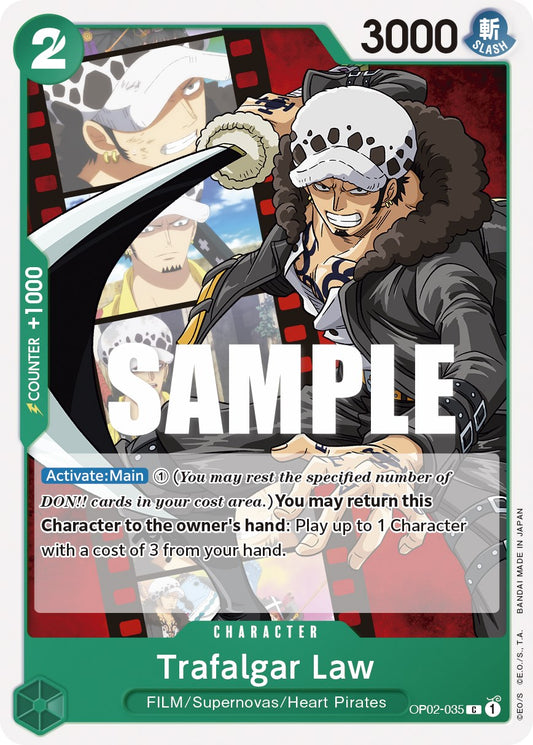 One Piece Card Game: Trafalgar Law card image