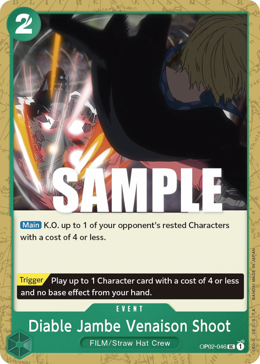 One Piece Card Game: Diable Jambe Venaison Shoot card image