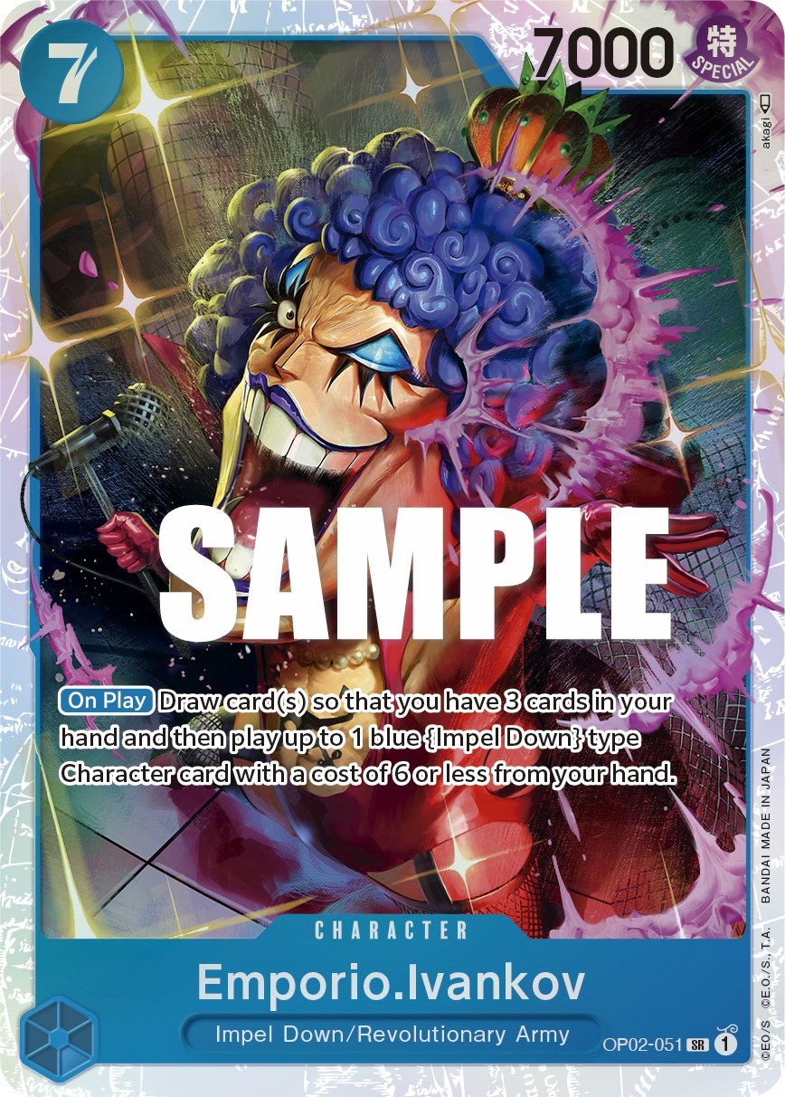 One Piece Card Game: Emporio.Ivankov (051) card image