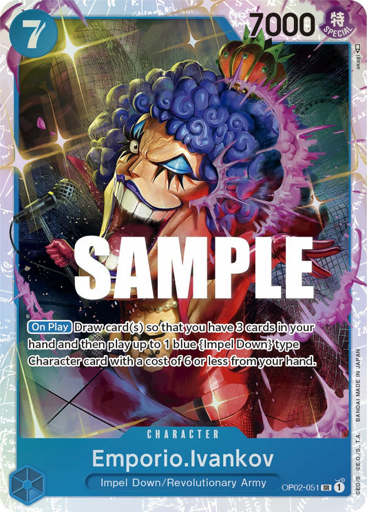 One Piece Card Game: Emporio.Ivankov (051) card image