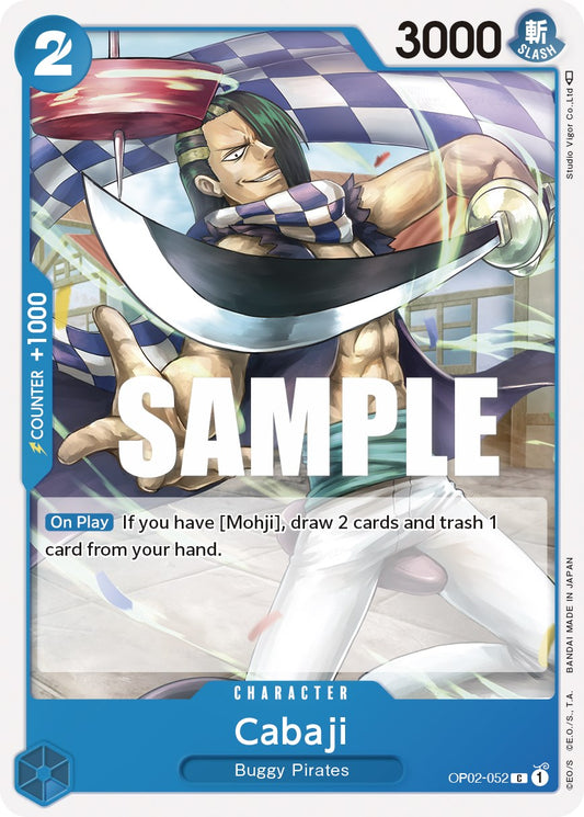 One Piece Card Game: Cabaji card image