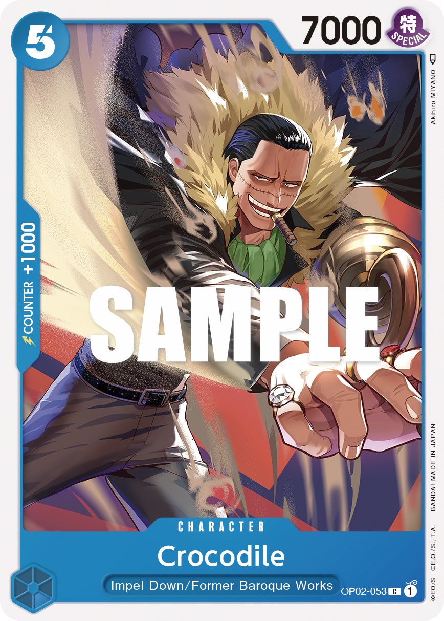 One Piece Card Game: Crocodile card image