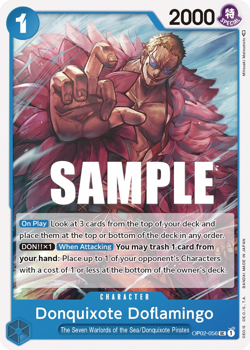 One Piece Card Game: Donquixote Doflamingo card image