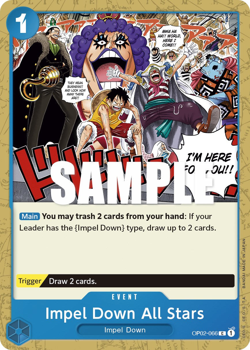 One Piece Card Game: Impel Down All Stars card image