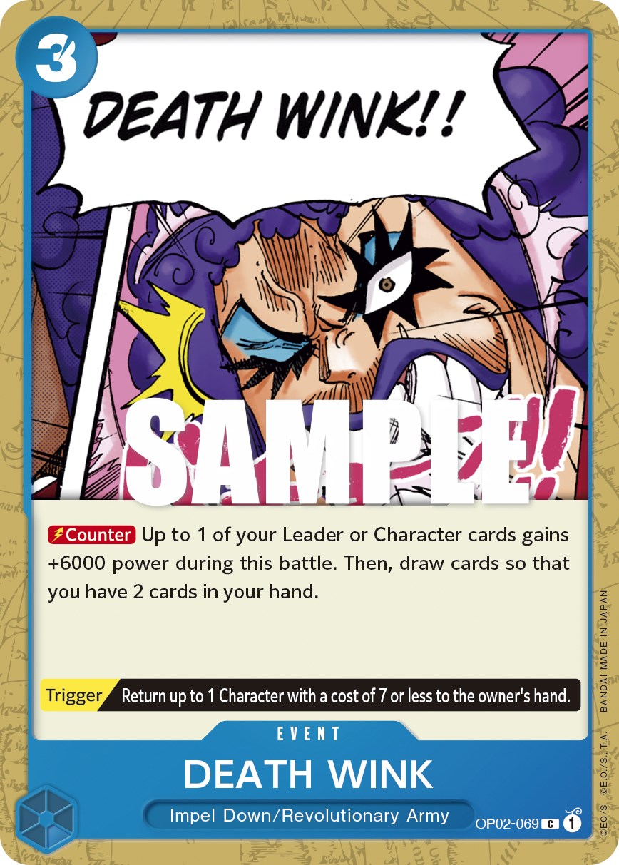 One Piece Card Game: DEATH WINK card image