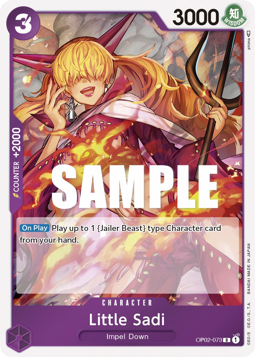 One Piece Card Game: Little Sadi card image