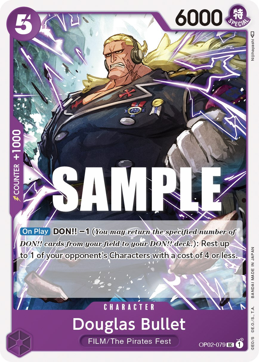 One Piece Card Game: Douglas Bullet card image