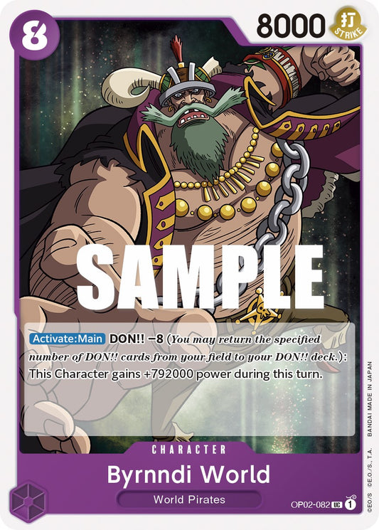 One Piece Card Game: Byrnndi World card image