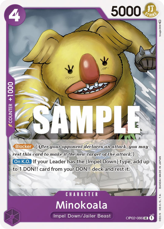 One Piece Card Game: Minokoala card image