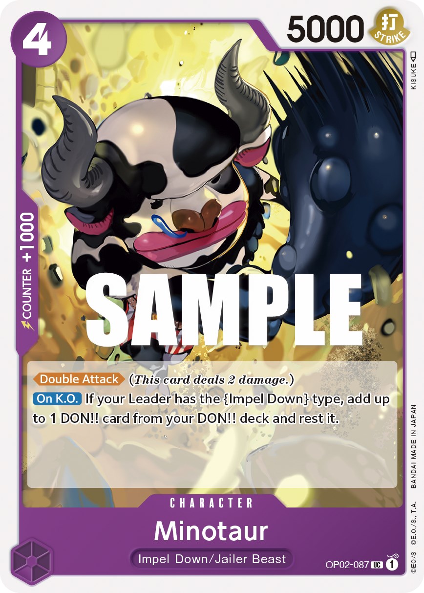 One Piece Card Game: Minotaur card image