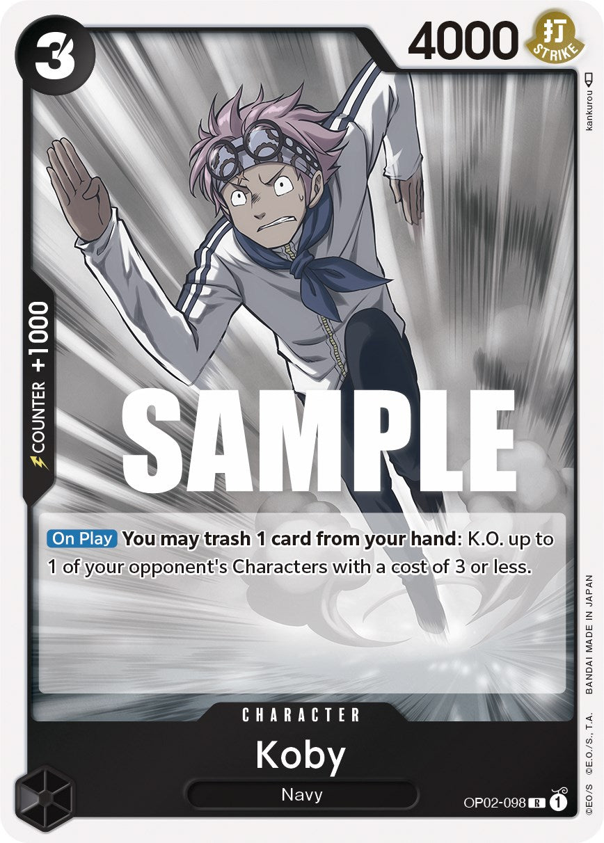 One Piece Card Game: Koby card image