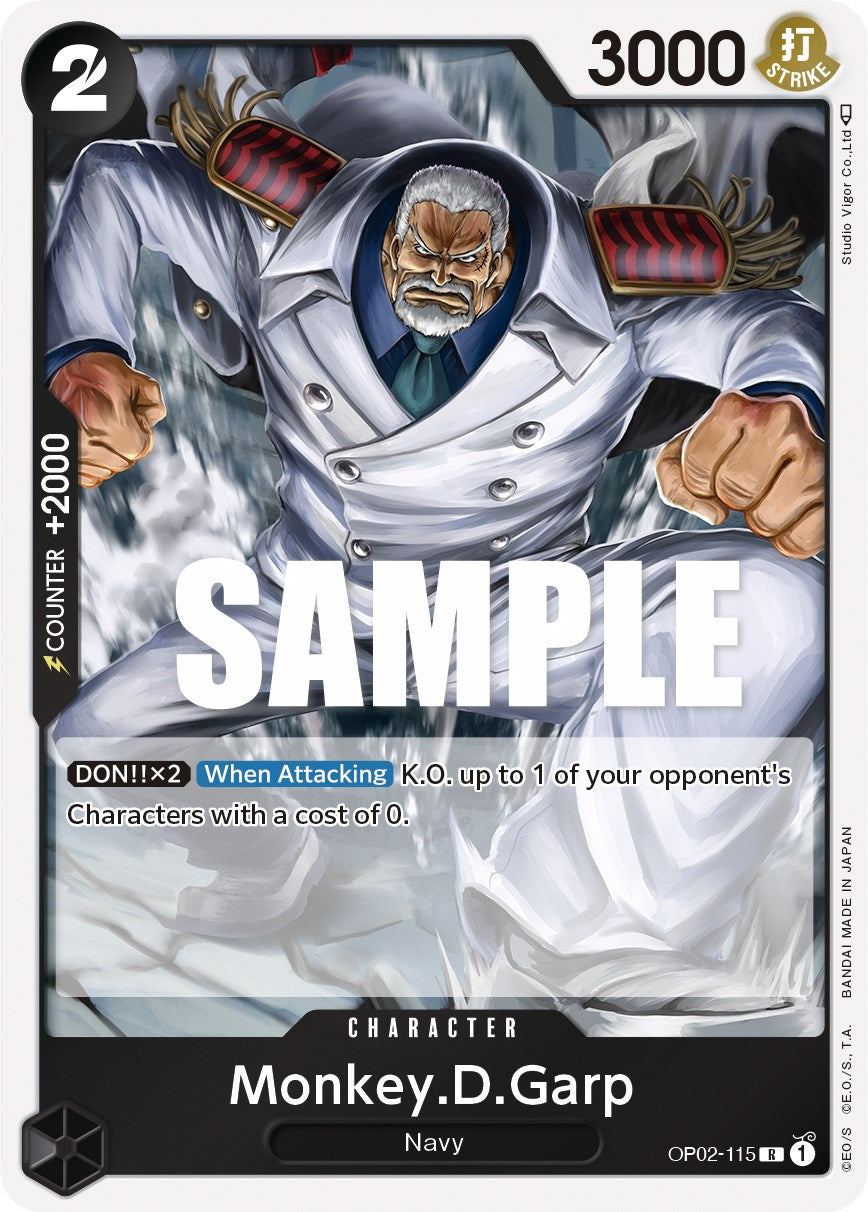 One Piece Card Game: Monkey.D.Garp (115) card image