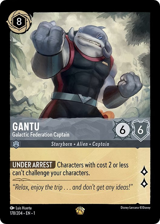 Disney Lorcana: Gantu - Galactic Federation Captain card image