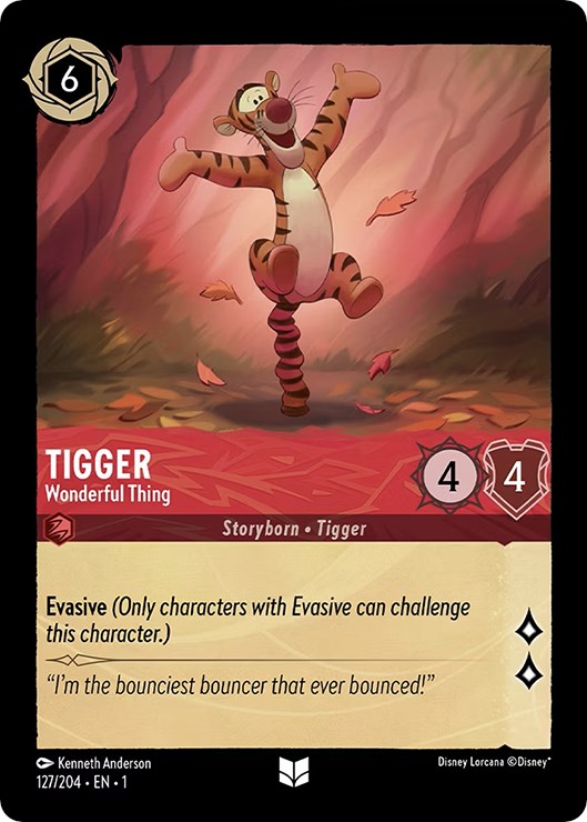 Disney Lorcana: Tigger - Wonderful Thing card image