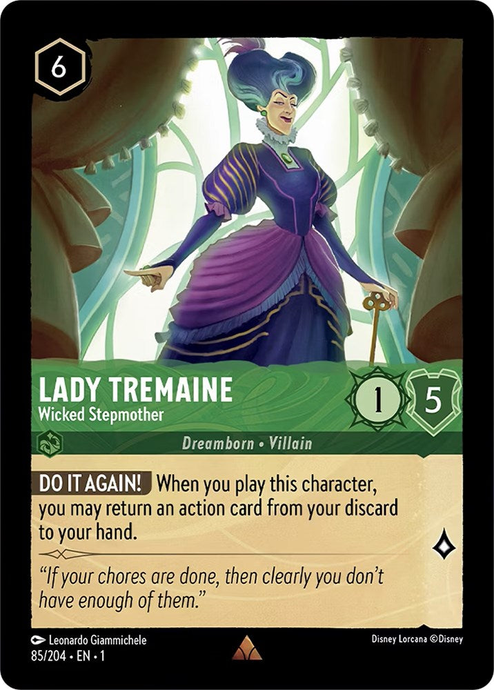 Disney Lorcana: Lady Tremaine - Wicked Stepmother card image