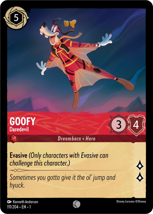 Disney Lorcana: Goofy - Daredevil card image