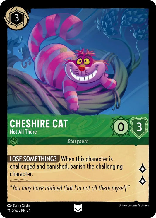 Disney Lorcana: Cheshire Cat - Not All There card image