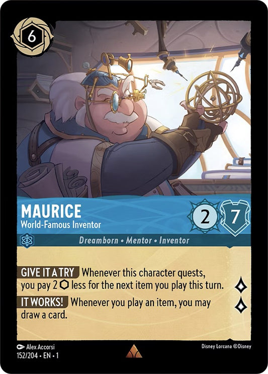 Disney Lorcana: Maurice - World-Famous Inventor card image