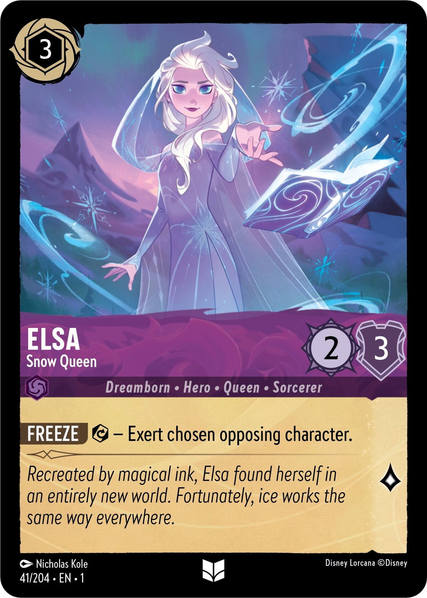 Disney Lorcana: Elsa - Snow Queen card image