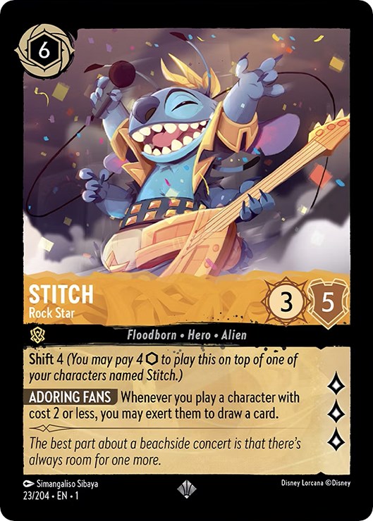 Disney Lorcana: Stitch - Rock Star card image