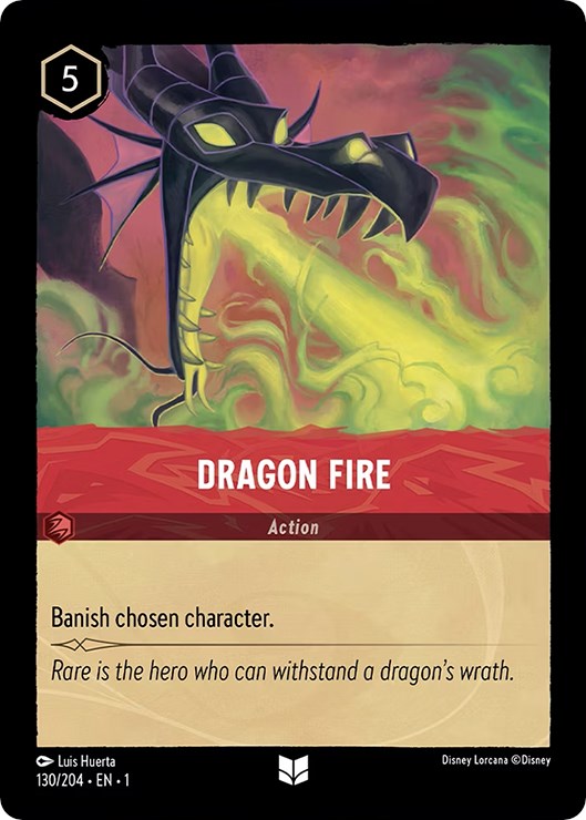 Disney Lorcana: Dragon Fire card image