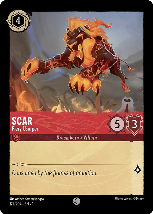 Disney Lorcana: Scar - Fiery Usurper card image