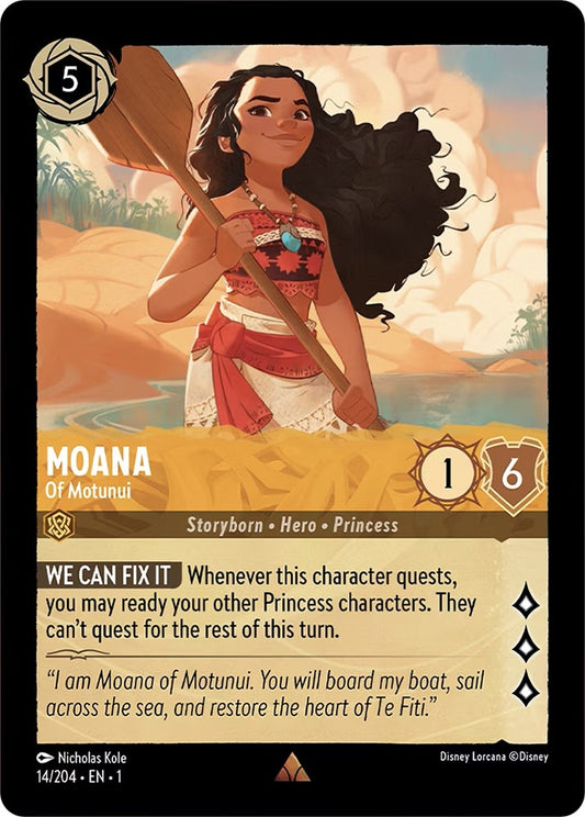 Disney Lorcana: Moana - Of Motunui card image