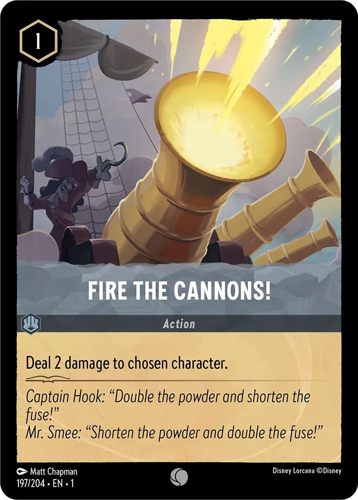 Disney Lorcana: Fire the Cannons! card image