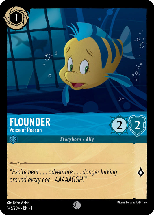 Disney Lorcana: Flounder - Voice of Reason card image