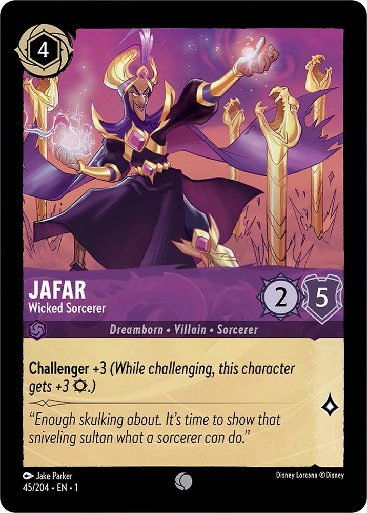 Disney Lorcana: Jafar - Wicked Sorcerer card image