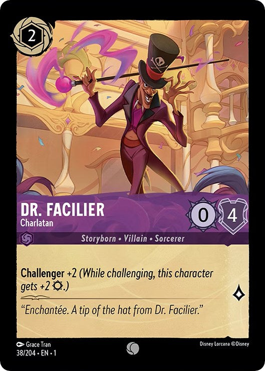 Disney Lorcana: Dr. Facilier - Charlatan card image