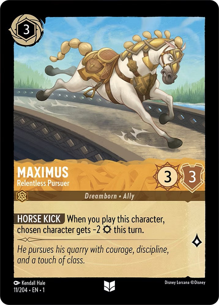 Disney Lorcana: Maximus - Relentless Pursuer card image