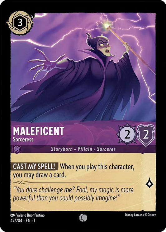 Disney Lorcana: Maleficent - Sorceress card image