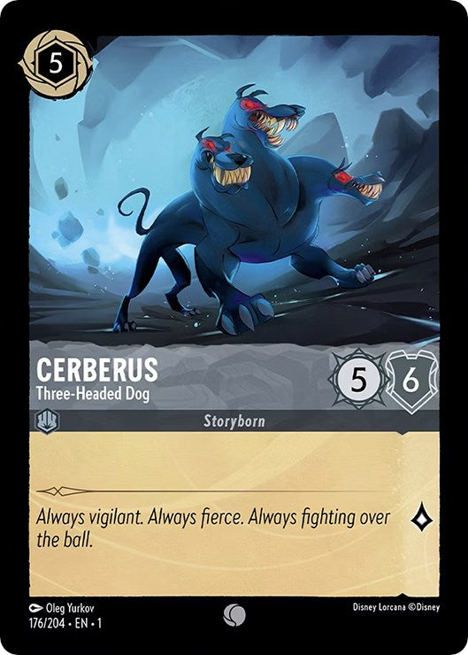 Disney Lorcana: Cerberus - Three-Headed Dog card image