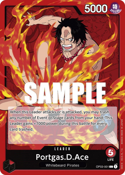 One Piece Card Game: Portgas.D.Ace card image