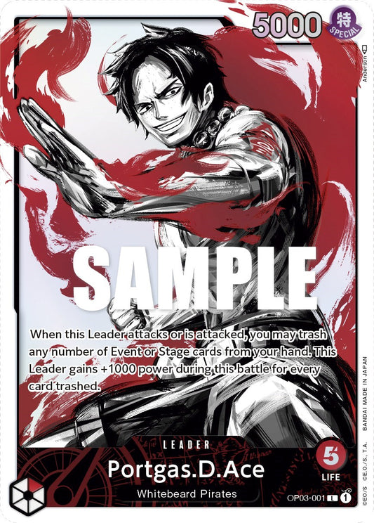 One Piece Card Game: Portgas.D.Ace (Alternate Art) card image