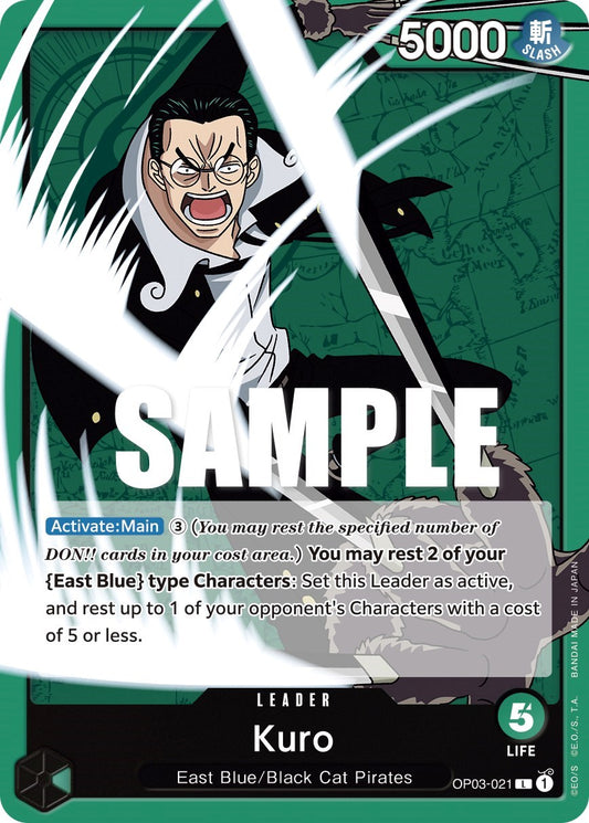 One Piece Card Game: Kuro card image